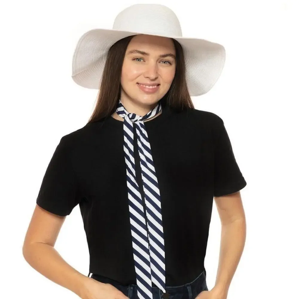 INC INTERNATIONAL CONCEPTS Removable Tie Packable Floppy Hat,vacation beach